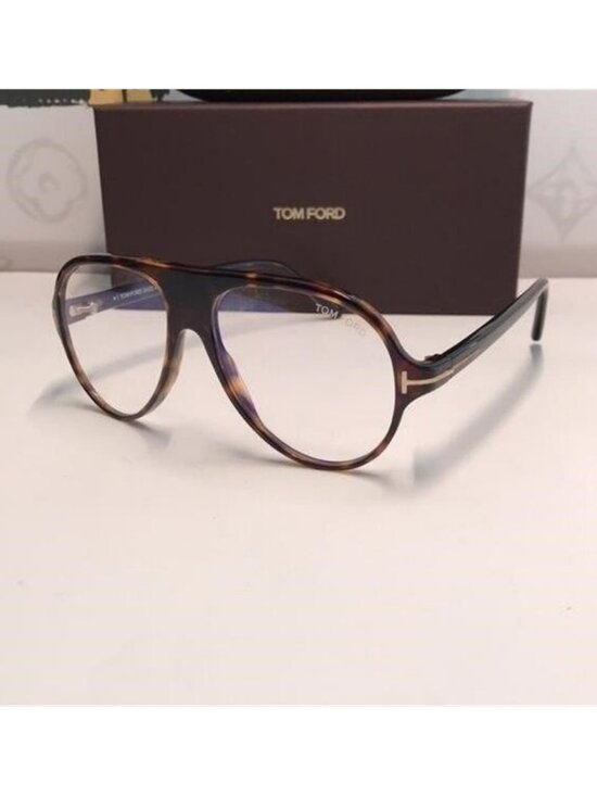 New Authentic Tom Ford TF5012 052 Tortoise Eyeglasses main image 11